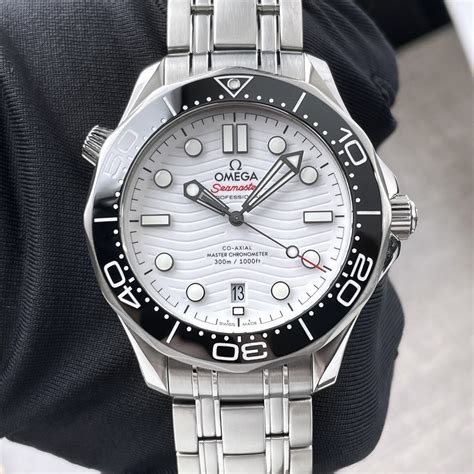 omega seamaster 300 professional white dial|omega seamaster 300m chrono diver.